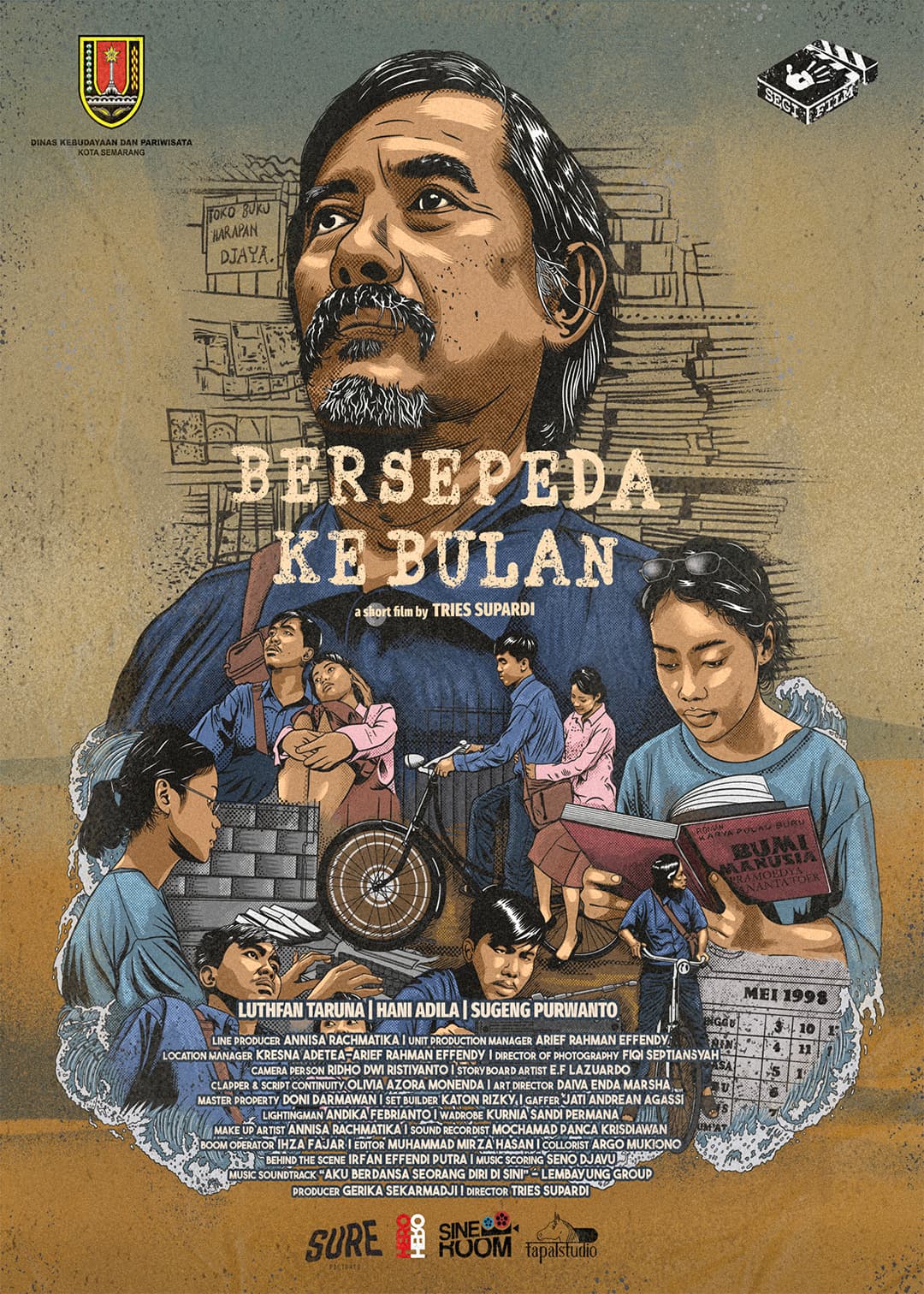 Bersepeda ke Bulan